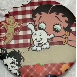 Betty Boop Compact Mirror with Betty‎ Boop and Pudgy Design